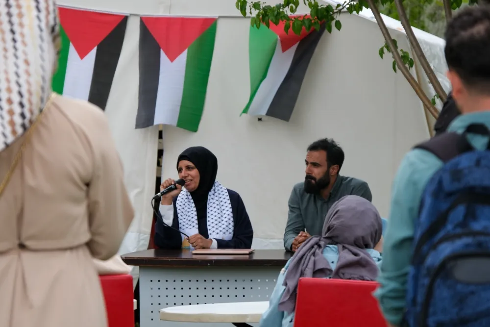 Gazzeli Akademisyen Dr. Shaima Gazze’de Yaşanan zulmü  Anlattı
