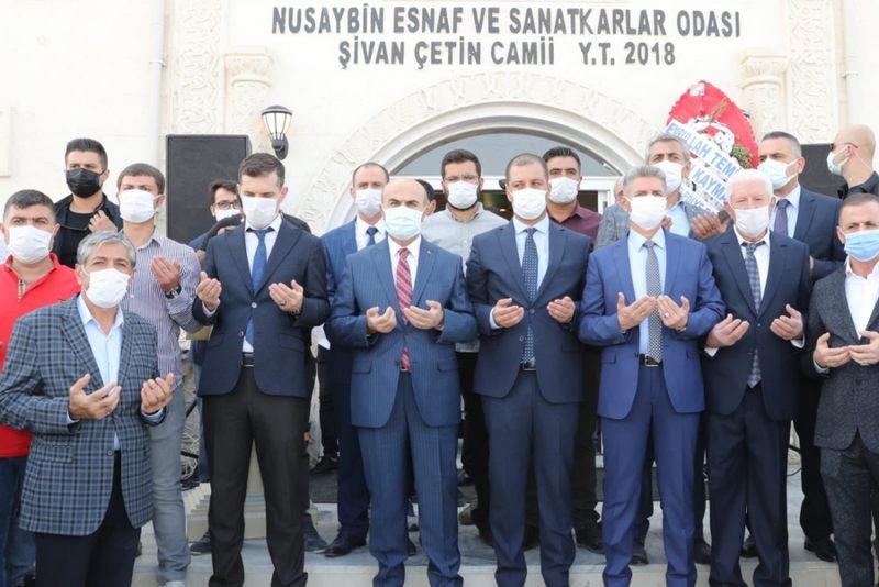 Mardin Valisi  Demirtaş, Camii Açılışına Katıldı