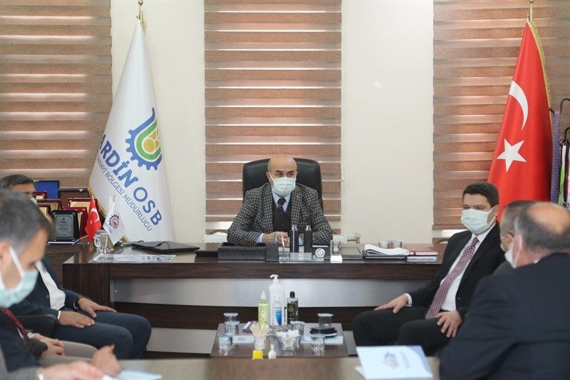 Mardin OSB Yönetim Kurulu Vali Demirtaş Başkanlığında Toplandı