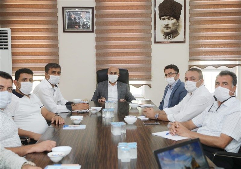 Mardin Valisi Demirtaş Başkanlığında  OSB Yönetim Kurulu Toplantısı Yapıldı