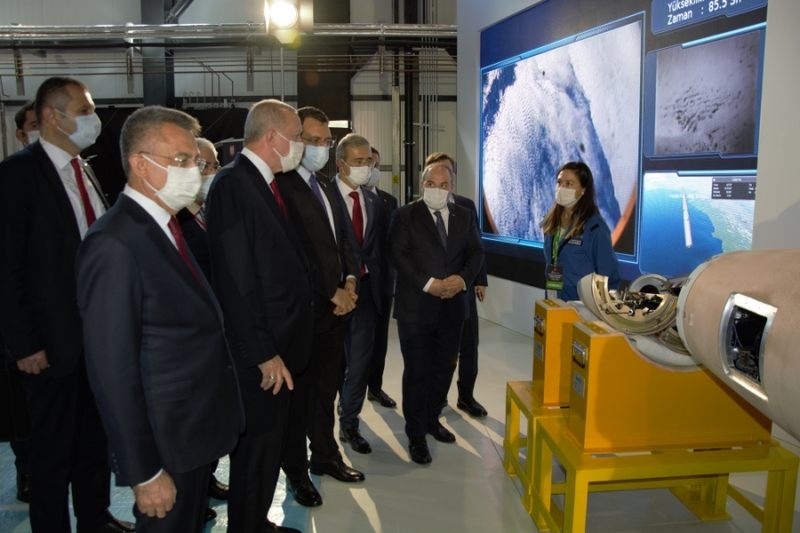 Cumhurbaşkanı Erdoğan’dan Zafer Bayramı’nda Yeni Müjdeler : Türkiye artık Uzay Liginde