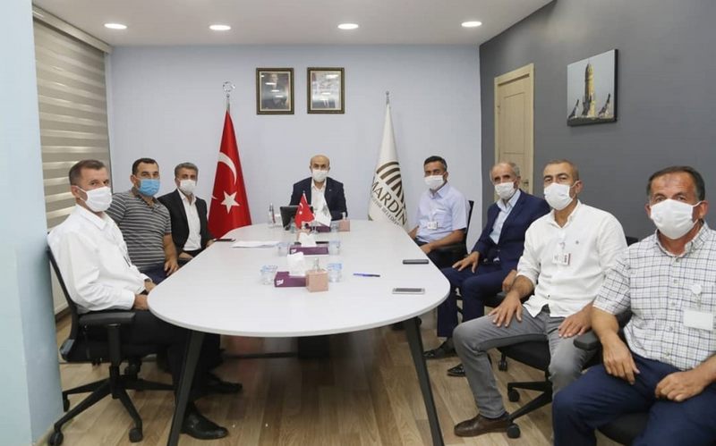 Mardin Valisi  Demirtaş, Muhtarlarla Buluşmalarını Sürdürüyor