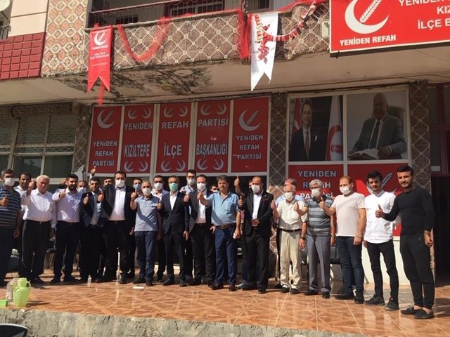 Yeniden Refah Partisi Kızıltepe İlçe Başkanlığı Parti Hizmet Binası açıldı
