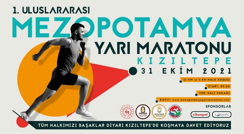 Uluslararası 1. Mezopotamya Yarı Maraton Koşusu 31 Ekim
