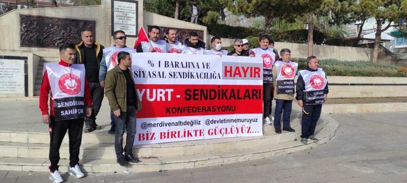 Yurt–Sen Konfederasyonu, Üyeleri Ankara’ya Yürüyor