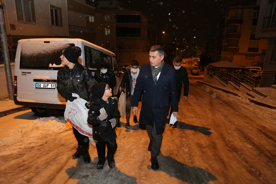 Başkan Ramazan Şimşek’in Yoğun Kar Mesaisi…