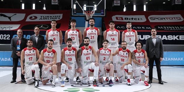 A Erkek Milli Takımımız FIBA 2022 Avrupa Şampiyonası’nda