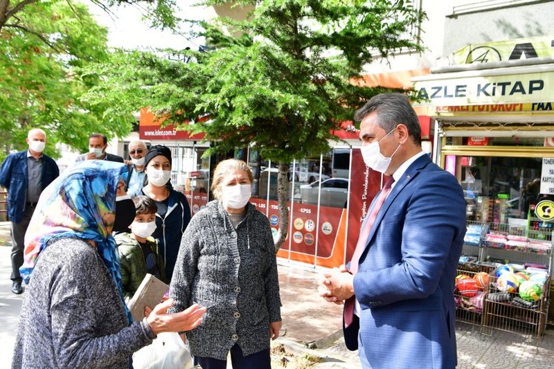 Mamak Belediye Başkanı Murat  Köse’den esnaf turu