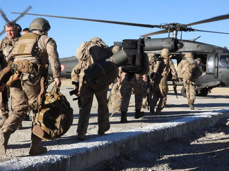 Eren Abluka Sonbahar-Kış-4 Şehit Jandarma Uzman Çavuş Burak Tortumlu Operasyonu Başlatıldı