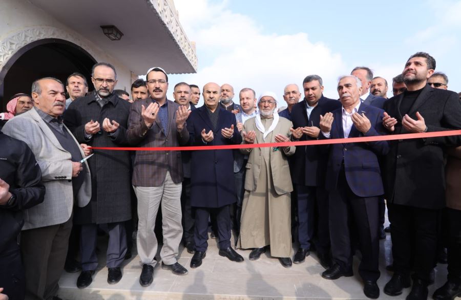 Mardin Valisi  Demirtaş, Cami açılışına katıldı