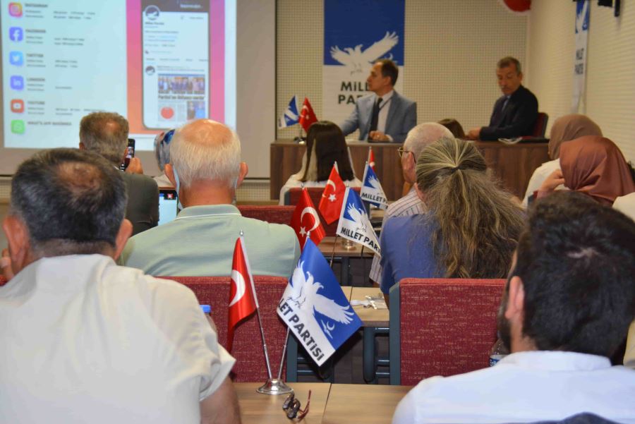 Millet Partisi İzmir Çalıştayı, Bornova’da yapıldı