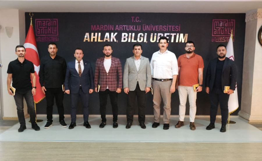 Gençlik STK’ları Mardin Artuklu Üniversitesi Rektörlüğünü Ziyaret Etti