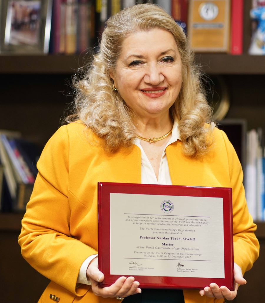 Türk doktora uluslararası bir ödül! 