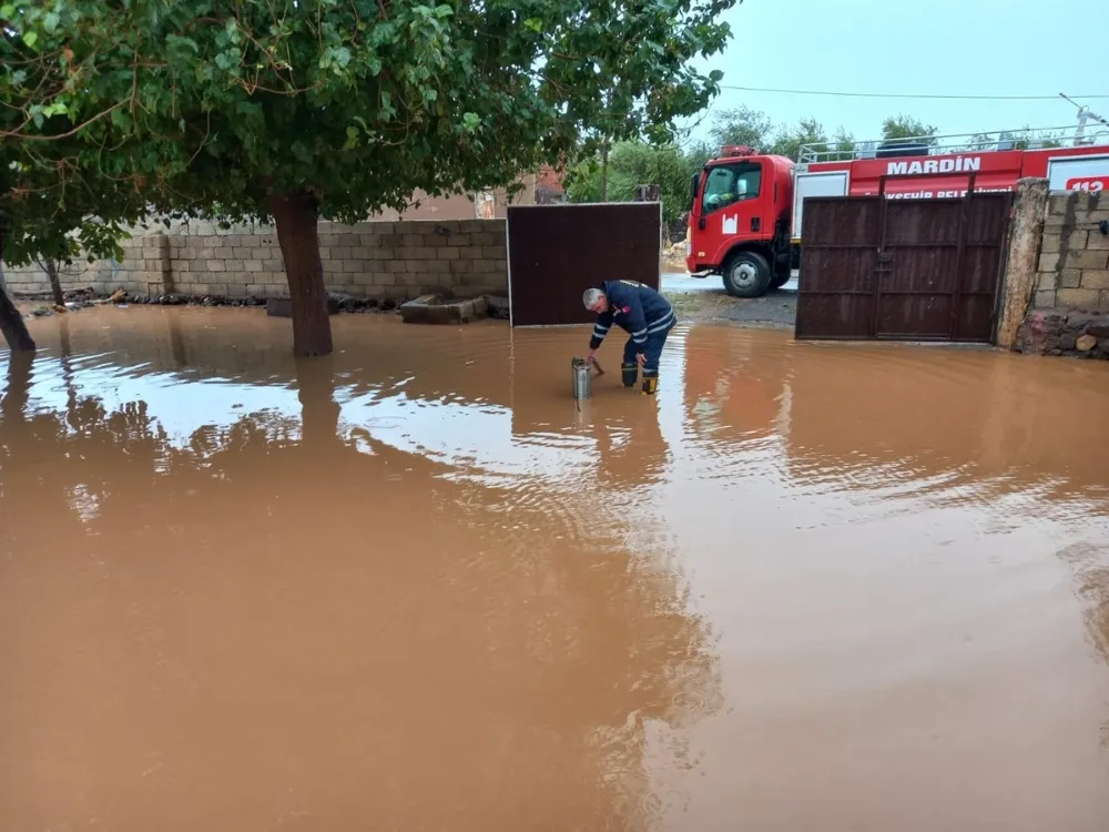 Mardin Büyükşehir Belediyesi Yağışlara Karşı Teyakkuzda