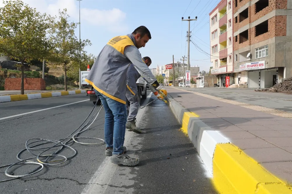 Mardin Büyükşehir Belediyesinden Sürüş Güvenliği İçin Çalışmalar 