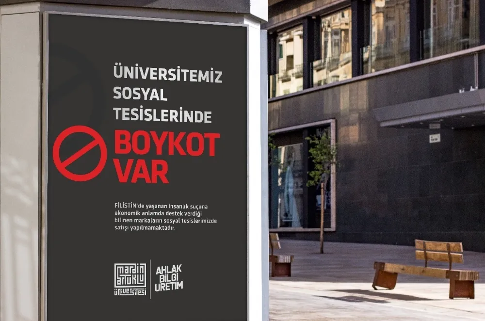 Mardin Artuklu Üniversitesinden İsraile Boykot ...