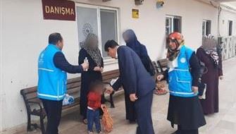 Mardin İl Müftülüğünden Depremzede Ailelere Bayram Ziyareti