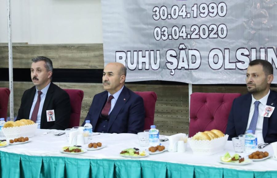 Midyat ilçesinde  Şehit Mühendis Gözenoğlu İçin  iftar Programı Düzenlendi.