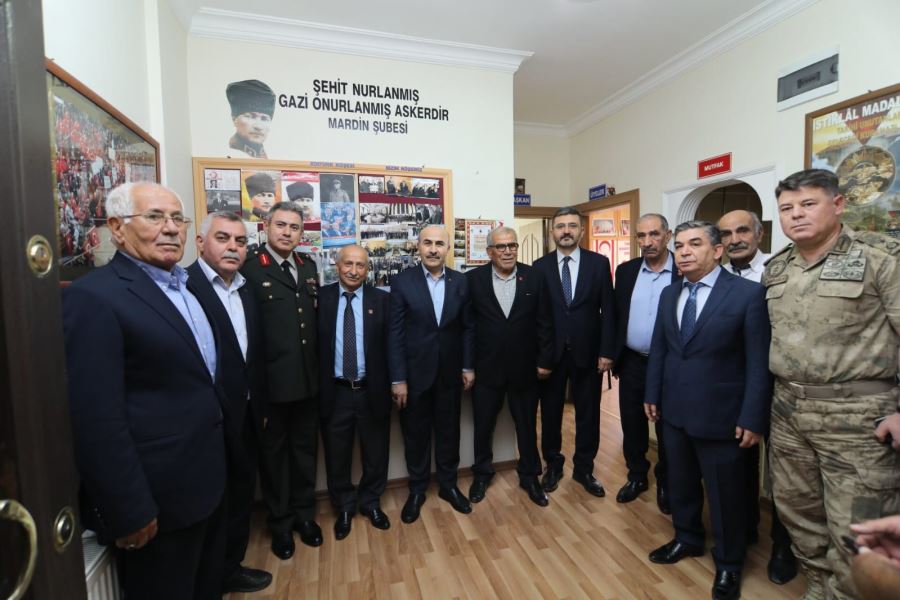 Mardin  Valisi  Demirtaş’tan 15 Temmuz Demokrasi ve Milli Birlik Günü Ziyaretleri