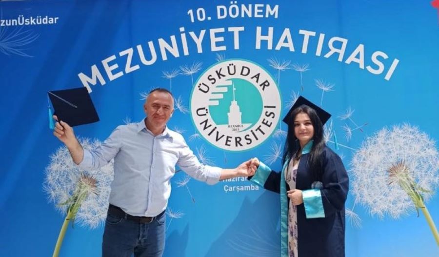 42 yaşında Üsküdar Üniversitesinde 3 program bitirdi 