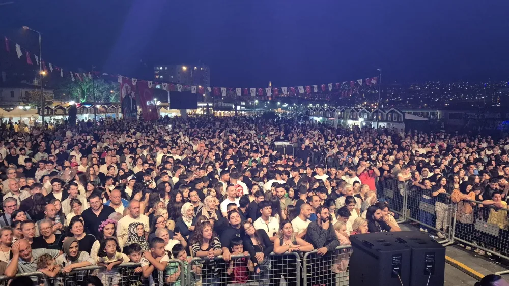 Gemlik’te muhteşem festivale coşkulu final