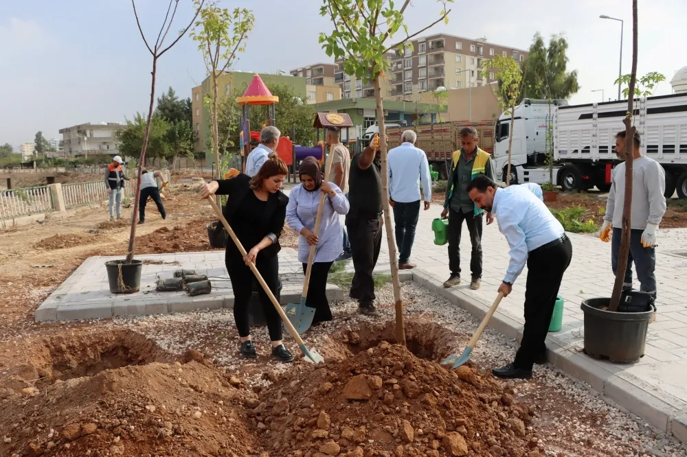 Kızıltepe Belediyesi  Çelengo Parkını Yeniliyor