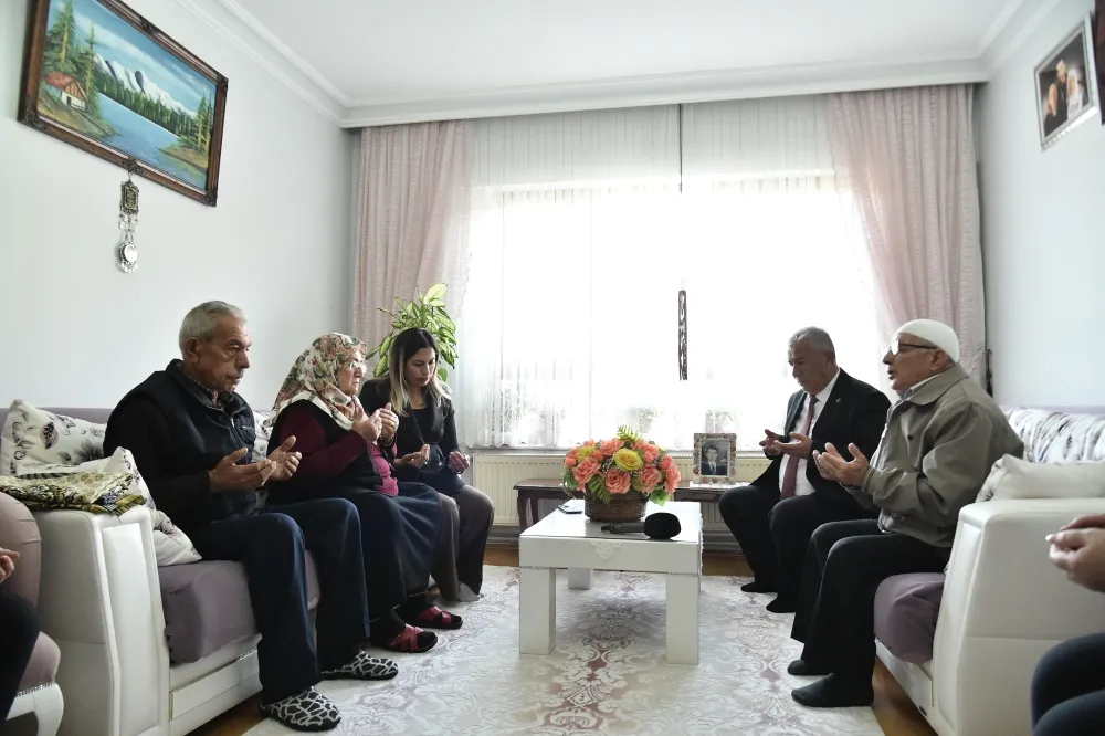 Mamak Belediyesinden Şehit Ailelerine Ziyaretler!