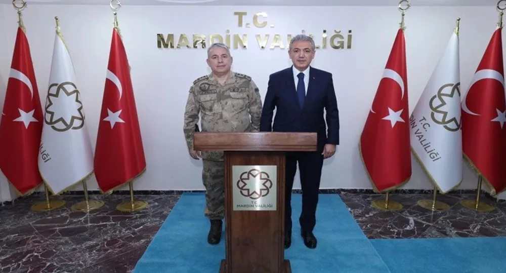 Orgeneral Hüseyin Kurtoğlu, Mardin Valiliğini ziyaret etti