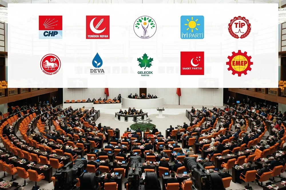 10  SİYASİ PARTİ KAYYIM UYGULAMASININ KALDIRILMASI İÇİN TBMM’YE KANUN TEKLİFİ  VERDİ