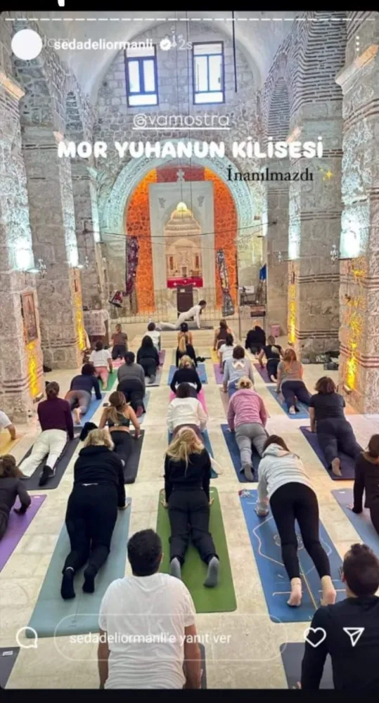 Kilisede Yoga Küstahlığına MTDF’den Sert Tepki.