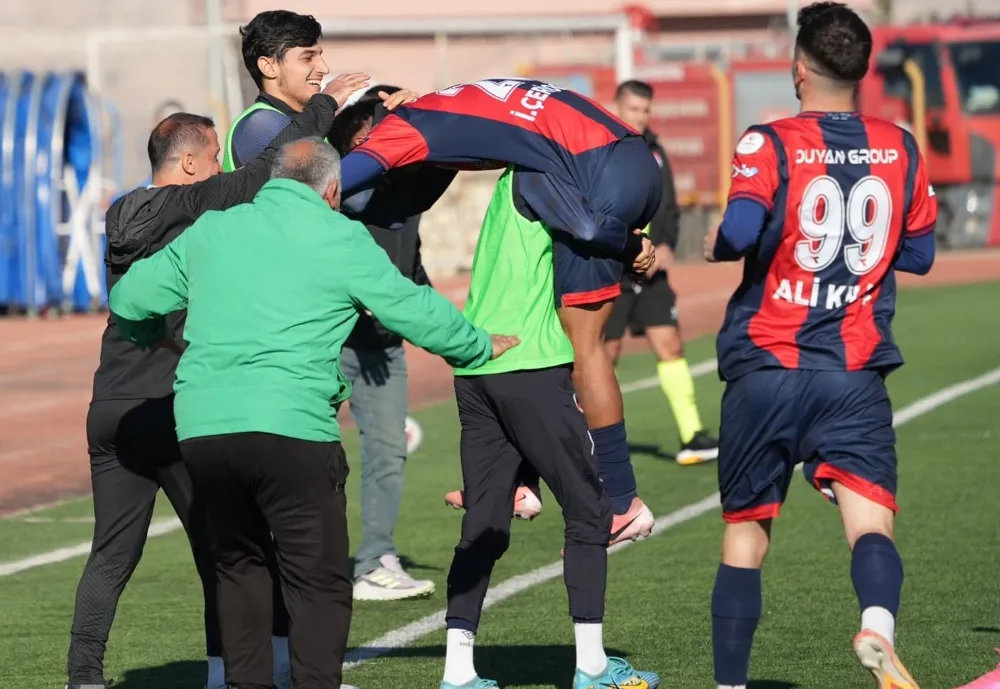 MARDİN 1969 SPOR SAHASINDA GOL OLDU YAĞDI;  5-O