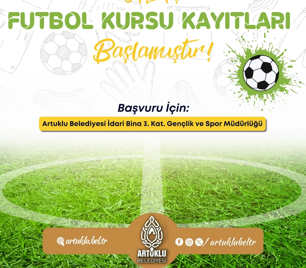 ARTUKLU BELEDİYESİNDEN 8-12 YAŞ ARASI GENÇLERE  ÜCRETSİZ  