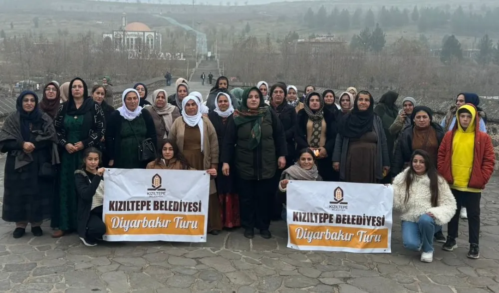 Kızıltepe Belediyesinden Kadın kursiyerlere gezi düzenlendi