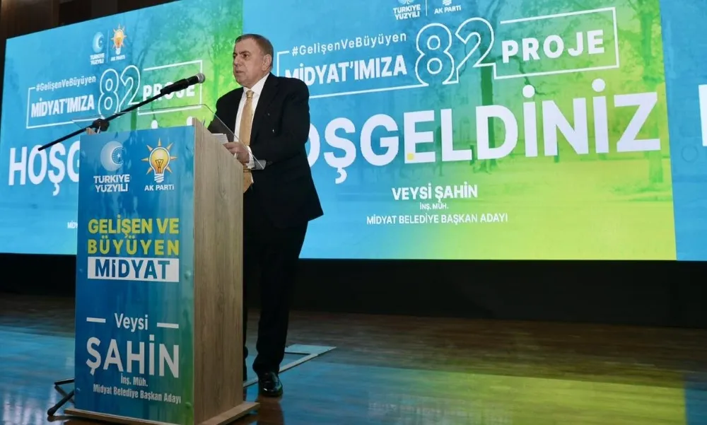 Midyat Belediye Başkan Adayı Veysi Şahin Projelerini tanıttı