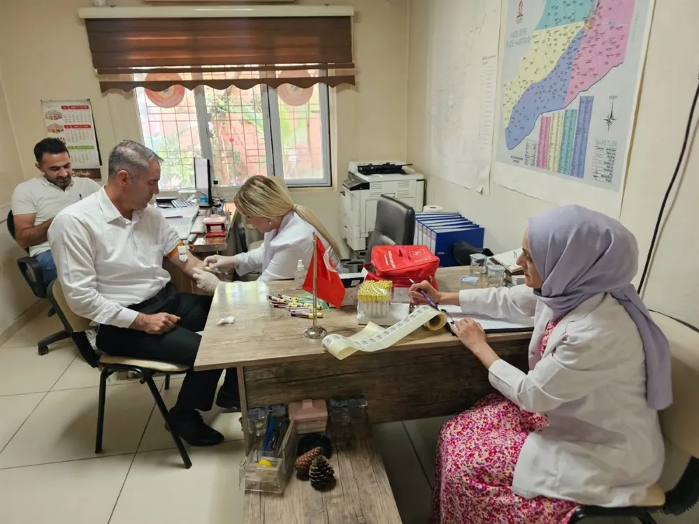 Mardin Büyükşehir Belediyesi Çalışanlarına Sağlık Taraması