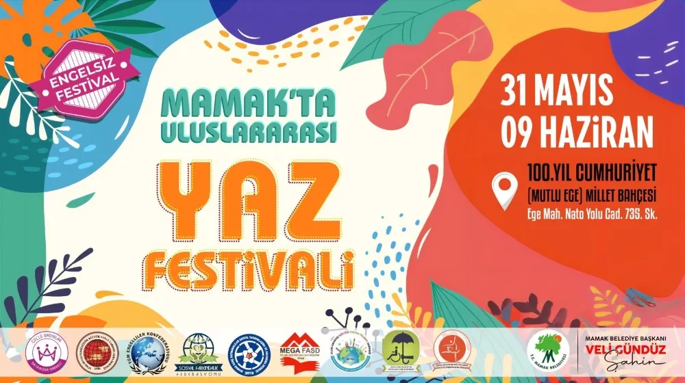 Mamak’ta Uluslararası Yaz Festivali Başlıyor
