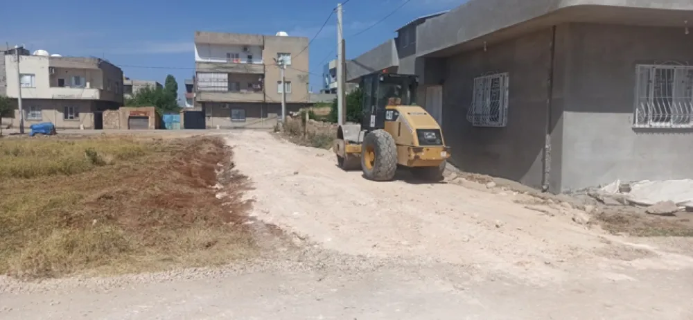 Kızıltepe Selahattin Eyyubi Mahallesi’nde yeni yol açıldı