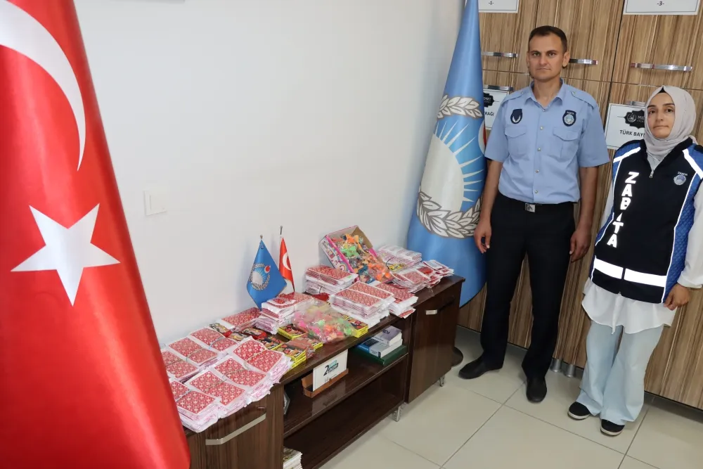 Midyat Belediyesi Zabıtadan Bayram öncesi maytap ve torpil denetimi