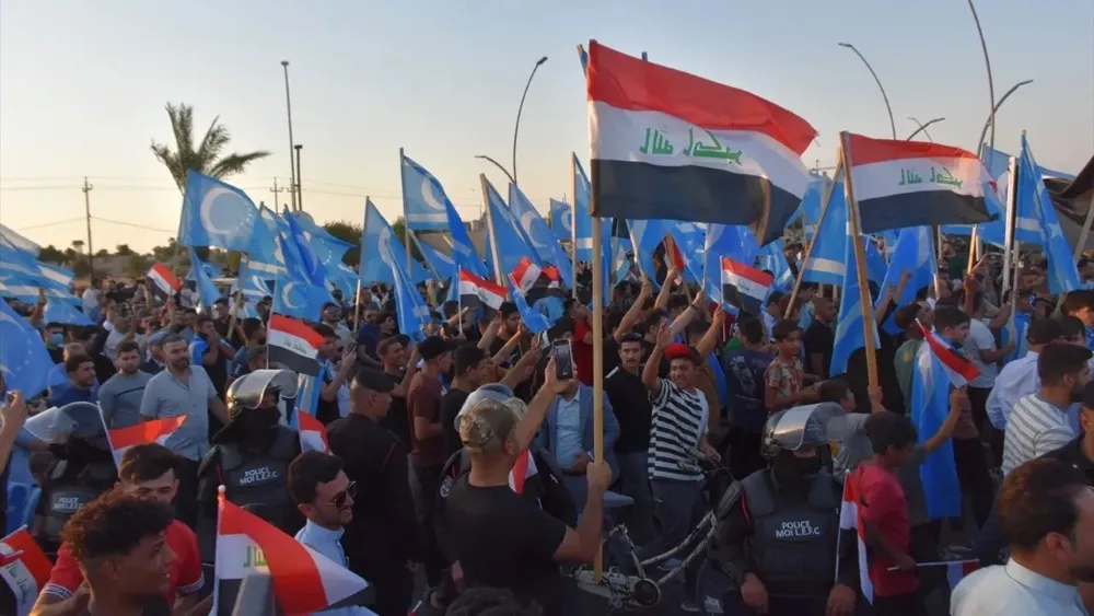 KERKÜK’TE VALİ KRİZİ: TÜRKMENLER AYAKTA!   