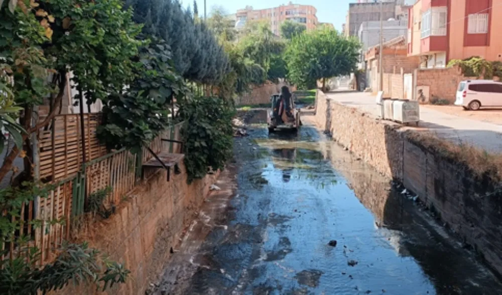 Kızıltepe Zergan Deresi temizlendi