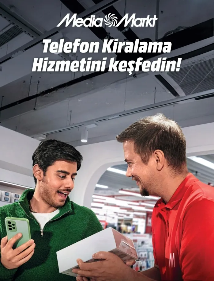 MediaMarkt’tan Akıllı Telefon Kiralama Hizmeti