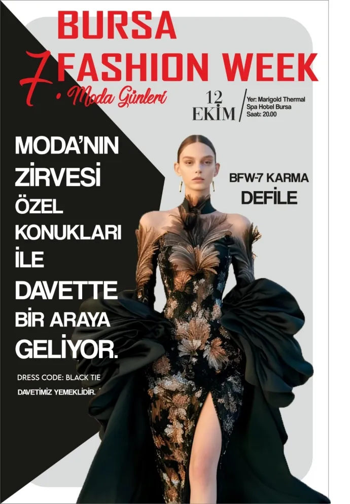 BURSA FASHION WEEK 2004 MERİNOS SANAYİ TEKSTİL MÜZESİNDE YAPILACAK.