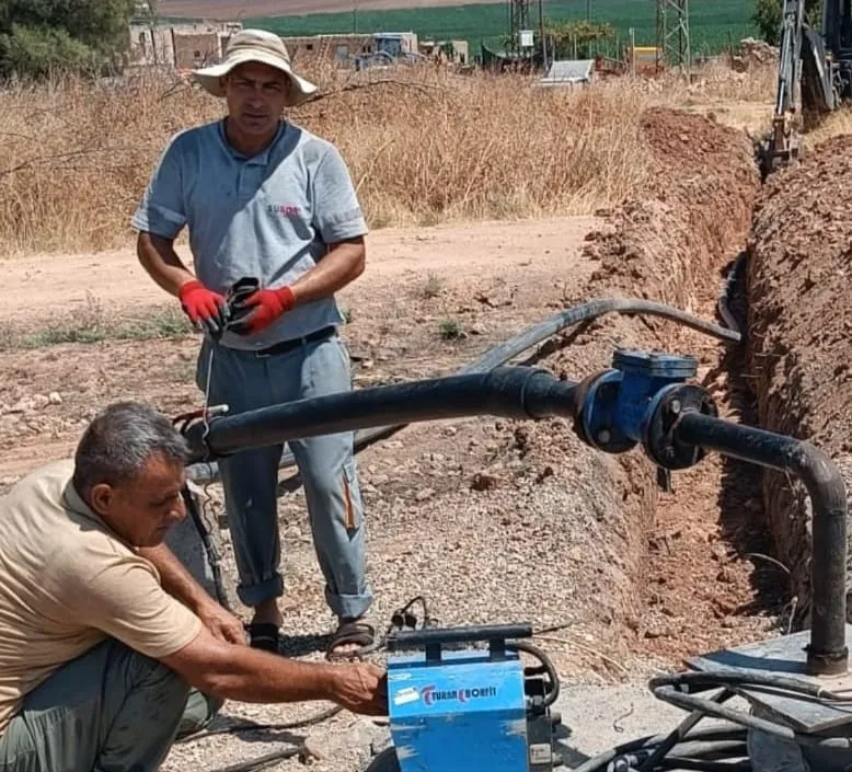 KIZILTEPE İLÇESİNDE 2 KIRSAL MAHALLENİN SU SORUNU ÇÖZÜLDÜ