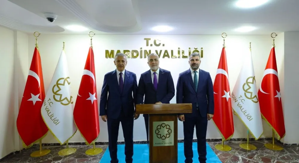 ÇALIŞMA VE SOSYAL GÜVENLİK BAKANI   VEDAT  IŞIKHAN MARDİN