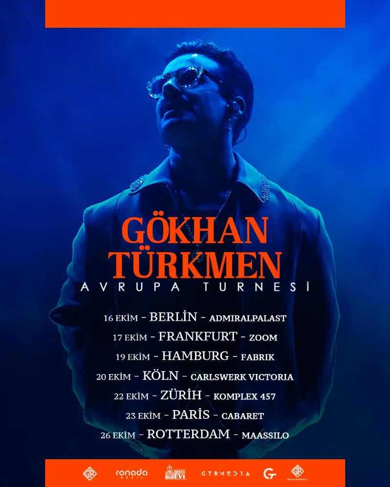 Gökhan Türkmen Avrupa Turnesine Çıkıyor