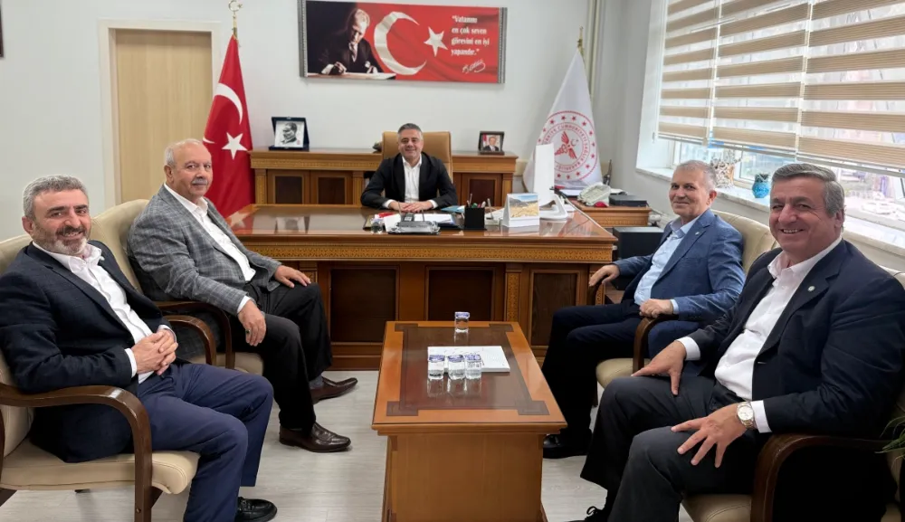 MTDF YÖNETİMİNDEN MARDİN İL SAĞLIK MÜDÜRÜ YAVUZ