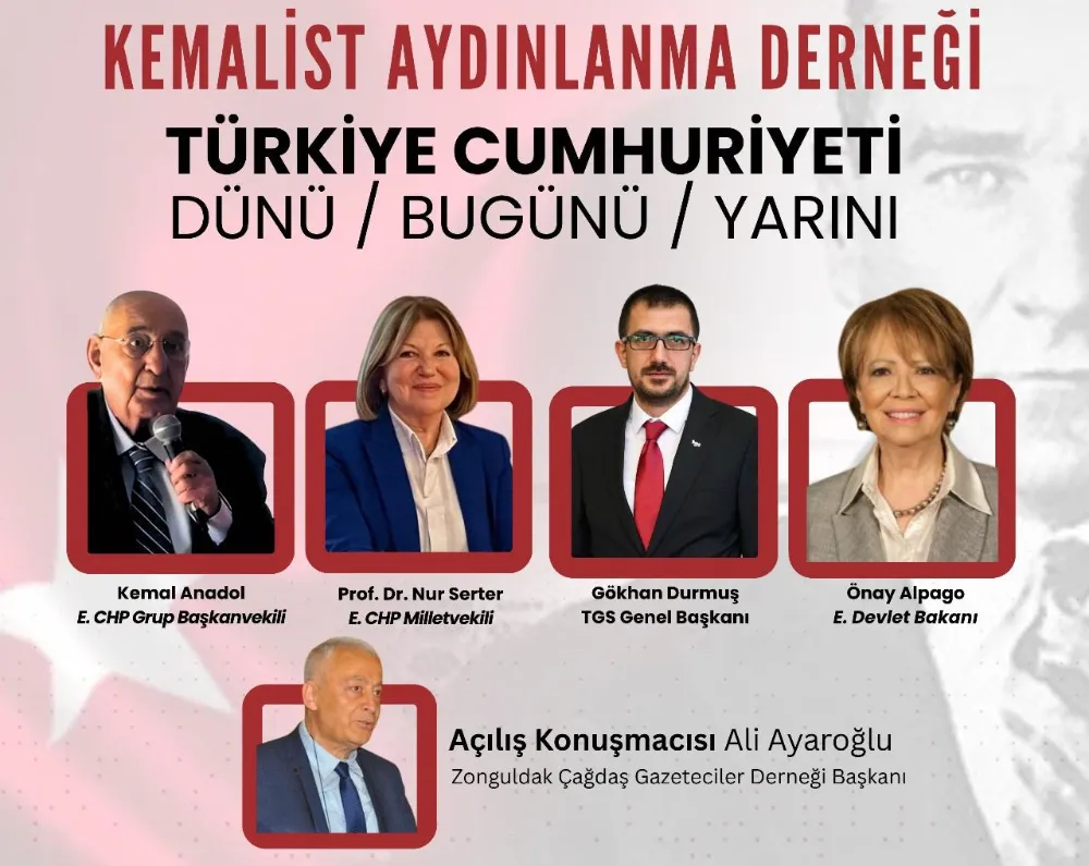 Kemalist Aydınlanma Derneği, Cumhuriyet’in 102. Yılını Düzenleyeceği Etkinliklerle Kutlayacak!
