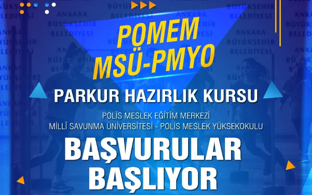 ABB’NİN ÜCRETSİZ  POMEM, MSÜ VE PMYO PARKUR KURSU BAŞVURULARI BAŞLIYOR