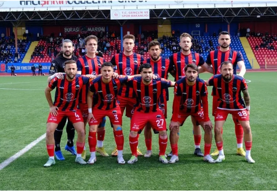 MARDİN1969 SPOR MERSİN DEPLASMANINDAN FARKLI GALİBİYETLE  DÖNÜYOR; 0-6