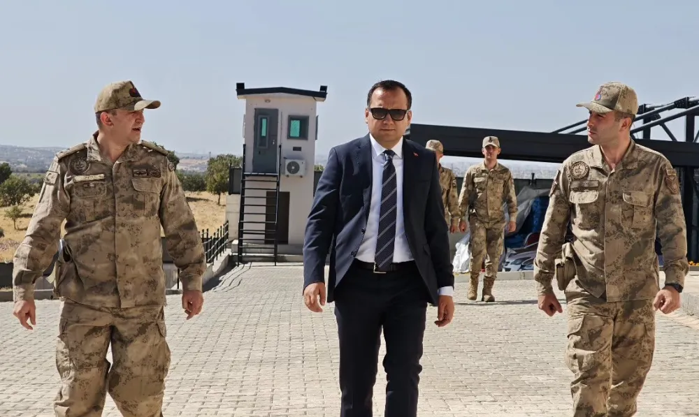 ÖMERLİ İLÇE KAYMAKAMI ANITTEPE JANDARMA KARAKOLUNU ZİYARET ETTİ
